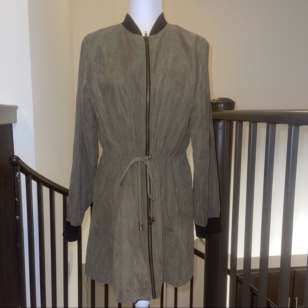 Cute Perch by Blu-Pepper jacket tie waist